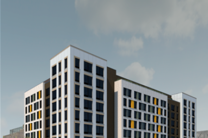 A rendering of 437 Euclid Ave. in East New York, Brooklyn.